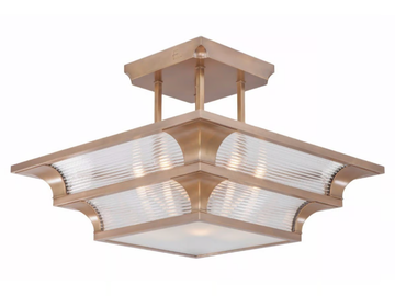 PETITOT IX - Handmade brass pendant lamp by Patinas Lighting - view 2